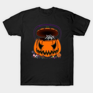 Halloween Raccoon T-Shirt